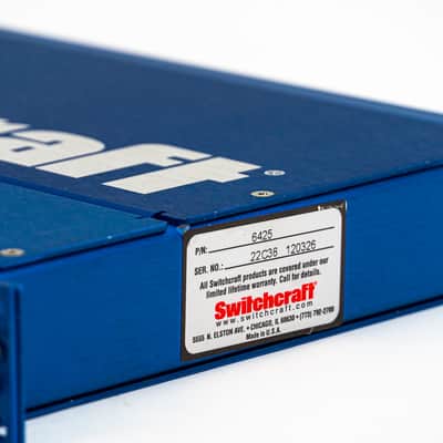 Switchcraft StudioPatch 6425 – 64-Point TT to DB25 Patchbay w/ 12 Mogami Cables image 5