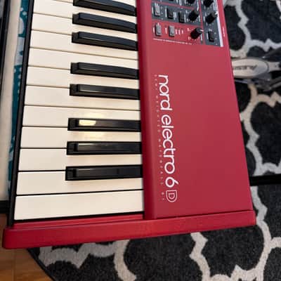Nord Electro 6D SW61 Semi-Weighted 61-Key Digital Piano 2018 - 2022 - Red image 1
