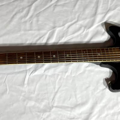 Vintage Kingston 1960's Electric Guitar - Tobacco/Sunburst two tone dual pickups image 1