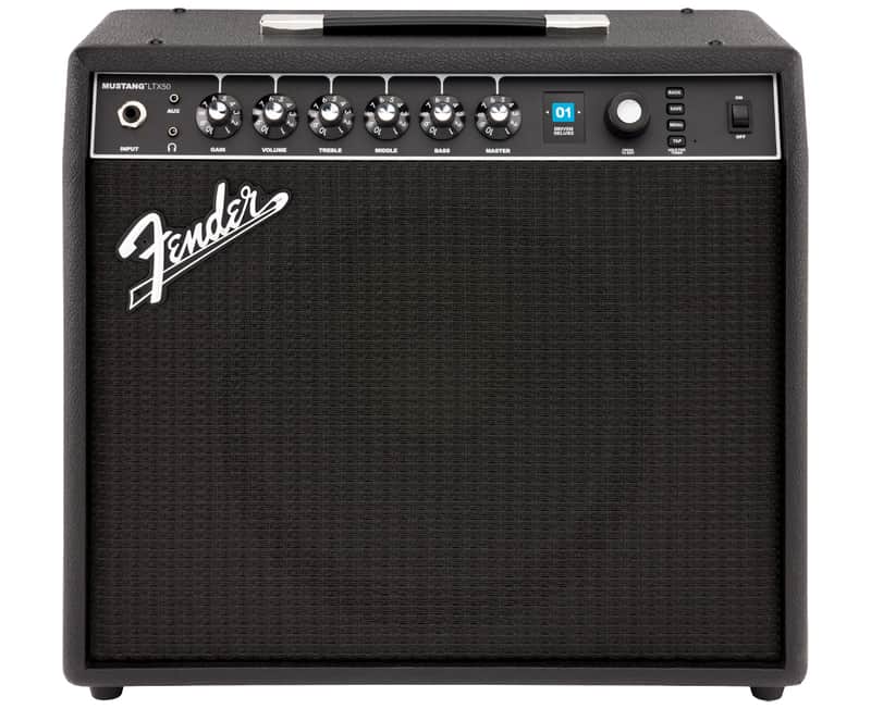 Fender Mustang LTX50 1x12" 50w Guitar Combo Amp Black image 1