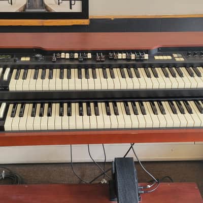 Hammond XK-3 System with XK-3c, XLK-3, XPK Pedal, XPK-100 Mini Pedalboard, EXP-100F and Leslie Model 3300* Red Walnut image 23