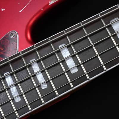 Dhatarattha DEB5 Jazz Bass 5 string - PAISLEY RELIC(Factory Mint Promotional Unit) image 11