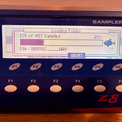 Akai Z8 Sampler 2002 - Silver image 4