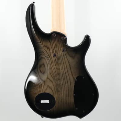 Dingwall Left-Handed Combustion 3X 5-String Multi-Scale Bass - 3-Pickup Quilt Top 2-Tone Blackburst w/Maple Fretboard image 7
