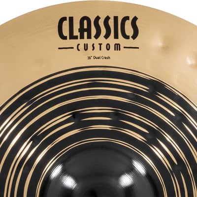 MEINL CC16DUC Classics Custom Dual Crash 16 Zoll Becken dark/brilliant image 6