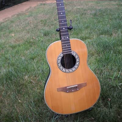 Vintage Ovation 12 String Acoustic Guitar Model No. 1115-4 U.S.A. 129624 w/ case image 2
