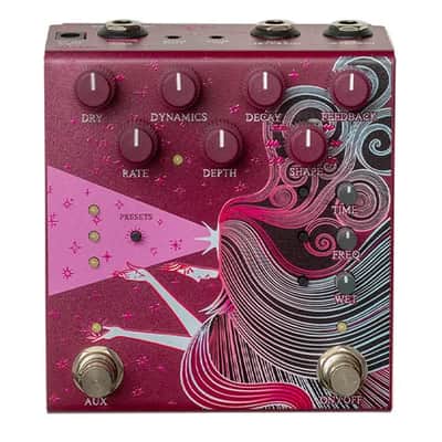 Old Blood Noise Endeavors Sunlight Stereo Dynamic Reverb (Maroon) image 1