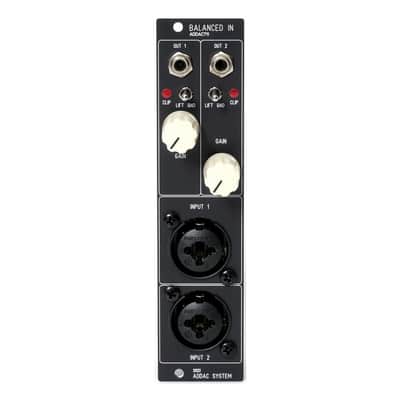 ADDAC 711 Balanced Audio Input Eurorack Module image 1