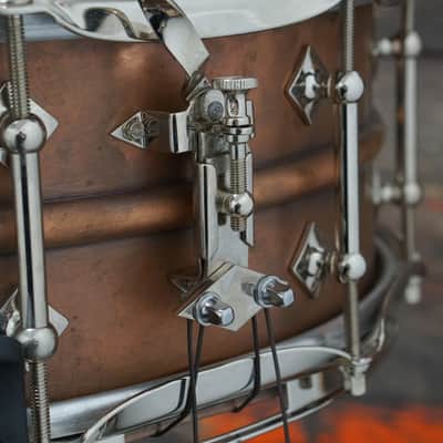 Craviotto 5.5x14" AK Masters Metal Copper Snare Drum - #8/50 image 4