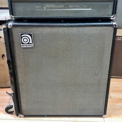 Stellar 1970's Ampeg V4 100 Watt Head & 4X12 Ampeg Cabinet Half Stack, Excellent Condition Serviced and Ready to Rock ! image 1