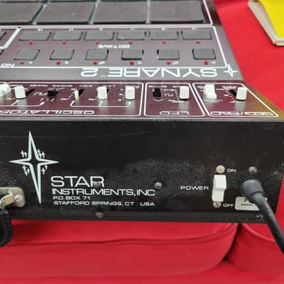 Super Rare Star Instruments INC Synare 2 Analog Percussion Synth with Digital Sequencer 1976-1982 - Black image 12