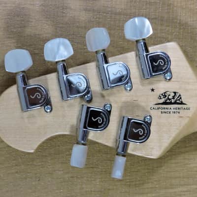 Musicman AXIS Balboa Blue Burst Flame image 8