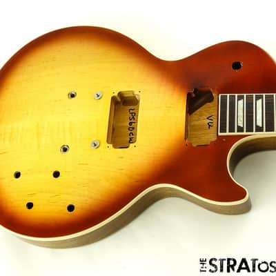 USED Gibson Les Paul Standard 60s Double Trouble BODY NECK Vintage Bourbon Burst image 2