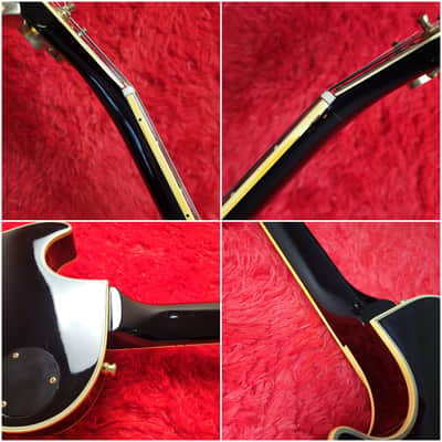 1990 Burny RLC-65 '60 Les Paul Custom Black Beauty - Revival Series - Original VH-1 Humbuckers - Made In Japan MIJ image 14
