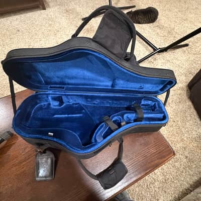 Cannonball Big-Bell Stone Series Alto Saxophone with Protec XL case image 8