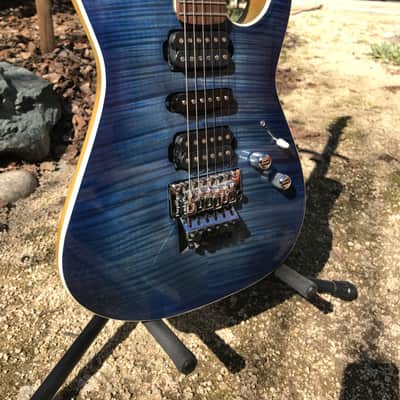 Warmoth Soloist Dramatic Flame Finish image 3