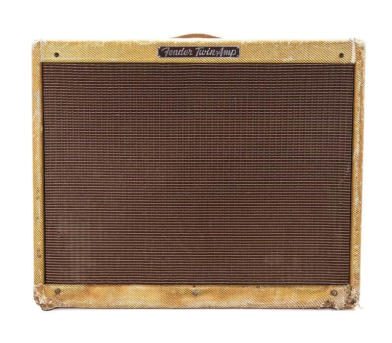 Fender Twin 5D8-A Narrow Panel 25-Watt 2x12" Guitar Combo 1955 image 1