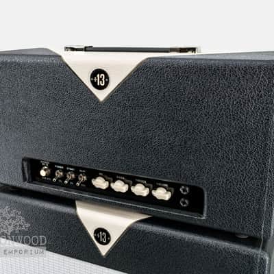 Divided by 13 CCC 9/15 Head - Black Bronco Tolex / Cream V image 15