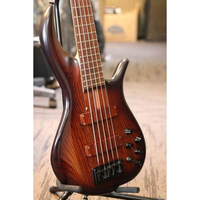 F Bass BN5 2007 - Antique Brown Burst Satin image 1