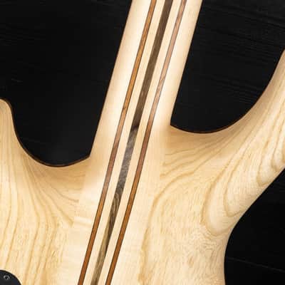 Mayones Regius 6 Custom Master Grade Curly Walnut - Natural Gloss image 12