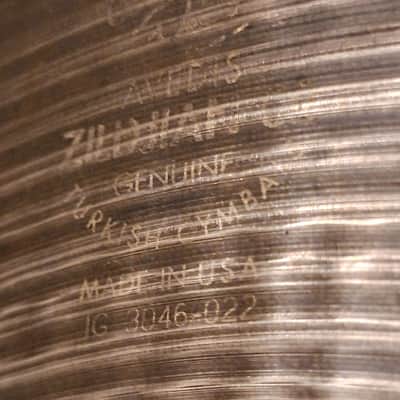 Zildjian Avedis Quick Beat Hi-Hat 13" 950g/1144g 1996-1997 - Traditional image 11