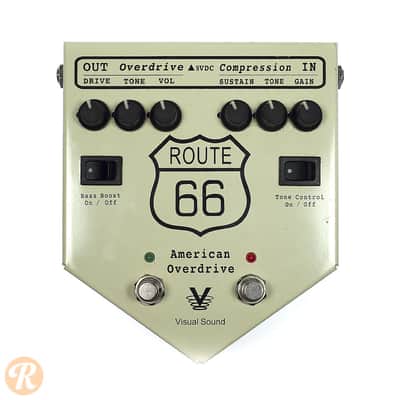Visual Sound Route 66 Overdrive Compressor Pedal | Reverb