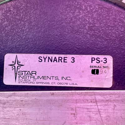 Star Industries Synare 3 Drum Percussion Synthesiser Special Trio image 18