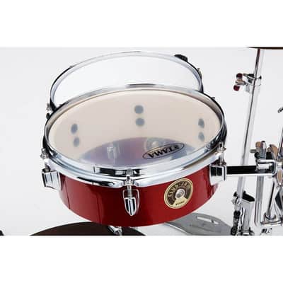 Tama Club-JAM Pancake 4pc Drum Set Burnt Red Mist image 2