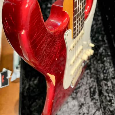 Fender Custom Shop '62 Stratocaster Limited Edition Candy Apple Red image 4