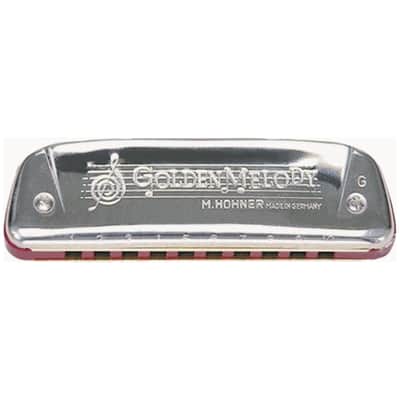 Hohner 542BL-C Progressive Series Golden Melody Harmonica - Key of C