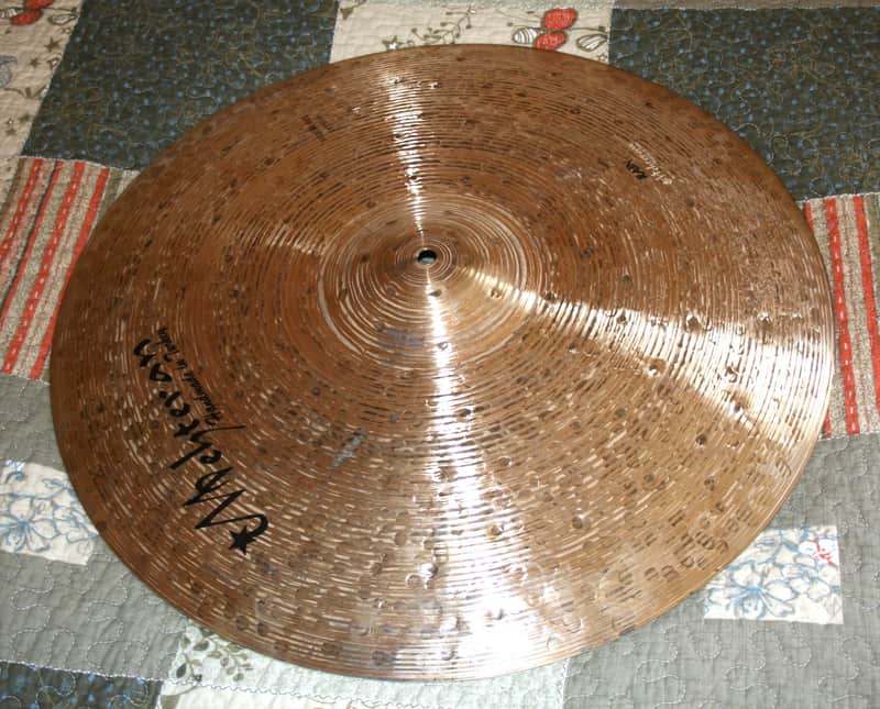 Mehteran Rain Series Cymbal - 21" Ride 2518 grams. Excellent . Turkish made image 1