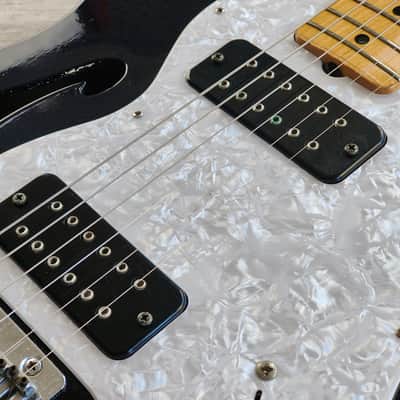1974 Greco Japan TE-500 Thinline Semi Hollowbody Telecaster Deluxe (Navy Blue Sparkle) image 5