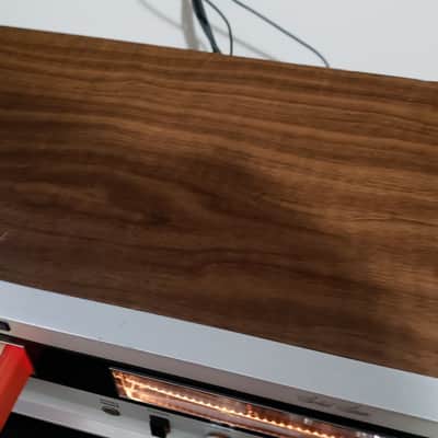 Automatic Radio HMX-4000 AM/FM Receiver with 8 Track 1970 Brushed Aluminum and Wood image 6