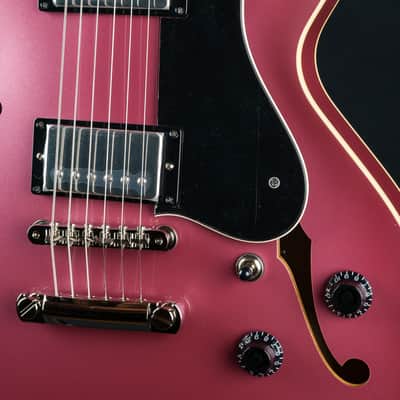 Collings I-35 LC Metallic Burgundy Mist Semi-Hollow Body Custom NEW - Metallic Burgundy Mist image 9