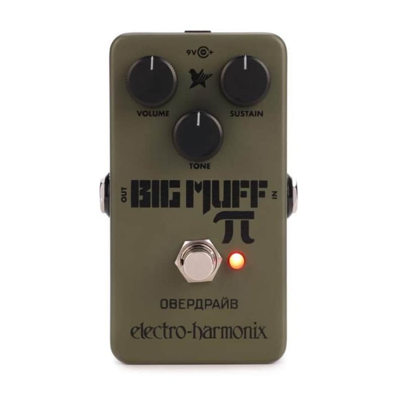Electro-Harmonix Green Russian Big Muff Pi Fuzz / Distortion / Sustainer Pedal image 1