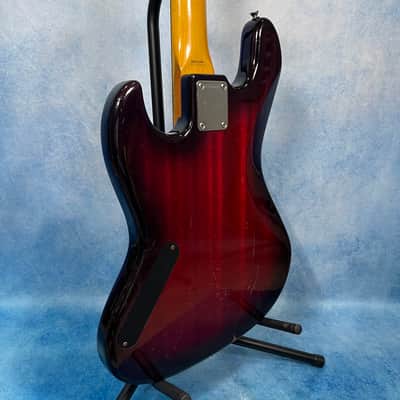Fender Japan JB-62 Jazz Bass Magenta Burst, MIJ image 14