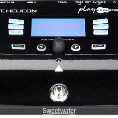 TC-Helicon VoiceLive Play Acoustic Guitar and Vocal Effects Processor Pedal (VLPlayAcd2) image 3