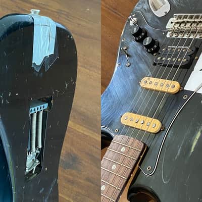 Fender “VANDALISM” Stratocaster, Kurt Cobain, Nirvana, Custom Made Modified image 8