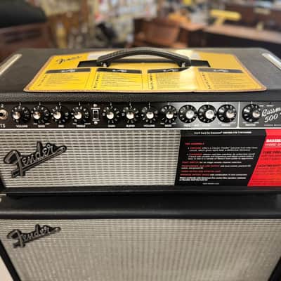 Fender Bassman 500 Tube Head with Bassman 410 Neo Cab 2017 image 3