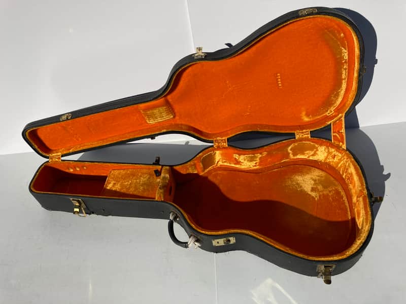 Vintage Early 60’s Guild D-35 Ess & Ess Dreadnought Guitar Case 1960's Gibson Martin Etc image 1