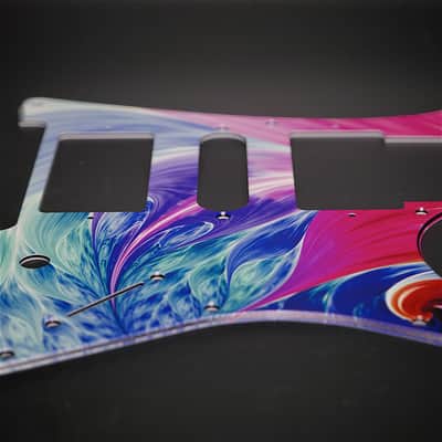 Fractal #1 / Ibanez Pickguard / RG350 / JEMJR / Graphic / Stormguitar image 2
