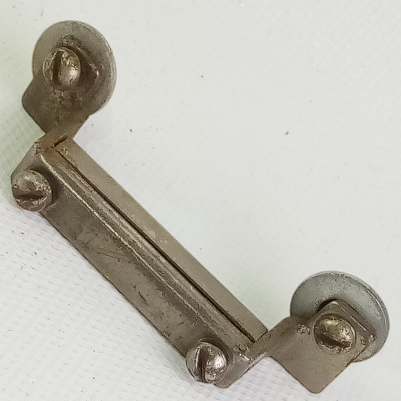 Ludwig/Leedy 1 7/8"Snare Drum Butt Plate Nickel Plating Vintage 30s Hardware USA — main photograph