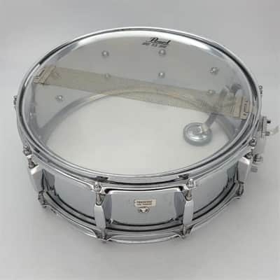 Used Pearl Steel Shell 14x5.5 Snare Drum - Good image 4