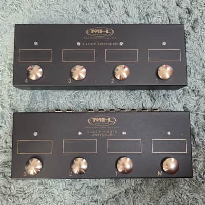 MHS - Mike Hill Services - True Bypass Loop Switcher (Pair) - Black image 4