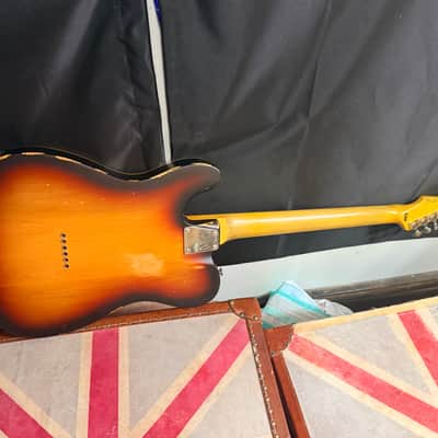 ESP LTD TE-202 with Rosewood Fretboard Distressed 3-Tone Sunburst Electric Guitar image 7