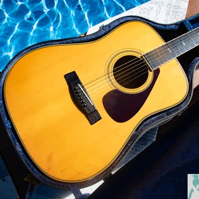 1977 Yamaha L-8 Dreadnought Acoustic - Natural - Luxury Series - Premium Quality Japan Mojo - Pro Set Up w Perfect frets/Action/Intonation! image 1
