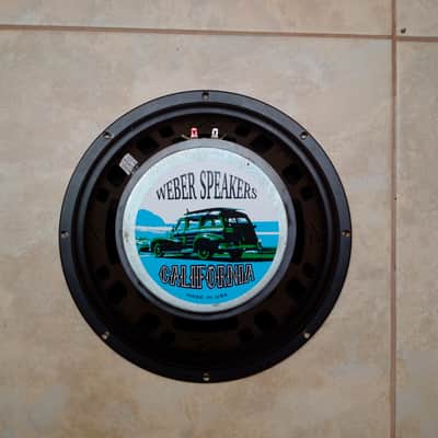 Weber California 12" Ceramic 8ohm Large H Dome image 1