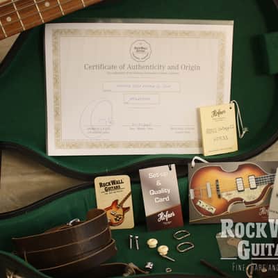 Hofner  500-1 Vintage 62  2011 image 20