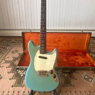 1966 Fender Musicmaster II Daphne 100% Original image 4