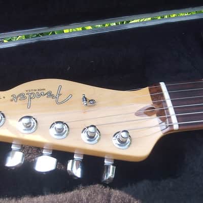 Fender Telecaster American Standard 2013 - red transparent image 3